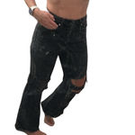 Urban Outfitters BDG outfits black denim cropped jeans with raw hem Photo 0