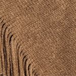 Marvelush Tan Fringe Poncho with Detachable Scarf One Size Boho Cozy Fall Layer Photo 5