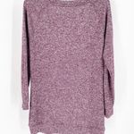 Athleta Athlete Maroon Heathered Long Sleeve Active Top Photo 7