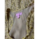 Lilly Pulitzer  Silk Betty Metallic Gold Jacquard Packin Heat Chiffon Dress XS Photo 7