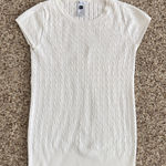 Gap Cable Knit sweater Top stretchy in off white size M Photo 0