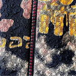 Joseph Ribkoff Beaded Tapestry Jacket Size 12 Red Gold Brown Fall Vibes Artsy Photo 6