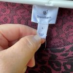 Dress Barn NWT  size L animal print sweater dress tulip hem flouncy hem. Photo 8