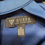 Guess  Women's Blue Caged Scuba Bodycon Dress Photo 5