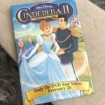 Vintage Disney Cinderella 2 Button Brooch Photo 0