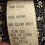 Rampage Vintage  Sz Small Ditsy Floral Wide Leg Jumpsuit Cottagecore Lace Up Back Photo 14