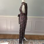 Free People Vibe Check One Piece Black Ditsy Shell Size Medium Boho Photo 6