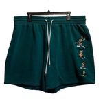 Forever 21  Plus Size Space Jam Teal Sweat Shorts Size 3X EUC #7006 Photo 0