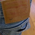 Levi's Levi’s 501 Original Distressed Button Fly Straight Leg Jeans Size 25 Photo 10