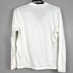 American Eagle Vintage Y2K XL Outfitters Long Sleeve White Henley Pocket Women Photo 4