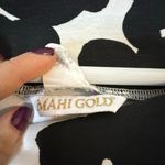 Mahi Gold black and white floral shift dress size small Photo 2