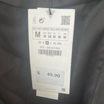 ZARA  Elegant Black Midi Dress Photo 4