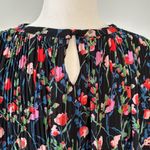 ZARA The Annie Dress Floral Pleated Mini Flowy Dress XL Cottage Core Soft Girl Photo 9