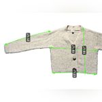 Universal Threads Universal Thread Women’s XS Beige Speckled Knit Cardigan Button Front Sweater Photo 3
