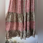 ZARA Ruffled Multicolor Maxi Dress Sz S Photo 2