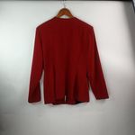 Amanda Smith  14P Black Red Blazer JacketPetite Photo 2