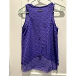 Oiselle Violet Purple Rabbit Tank Swing Dress Breathable Stretchy Size 6 Medium Photo 2
