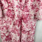 Chelsea28 NEW Forget Me Not Floral Print Puff Sleeve Midi Dress Women's Size XXL Photo 4