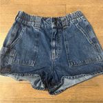 BDG Urban Outfitters High Rise Cargo Style Denim Shorts Photo 0