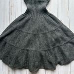 Strenesse Gabriele Strehle Virgin Wool Mohair Blend Sleeveless Gray Dress Size 2 Photo 4