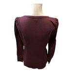Status by Chenault Maroon Long Sleeve Blouse Size M Red Size M Photo 1