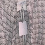 IRO Cropped Silver Tweed Suit Jacket (NEW) Photo 3