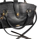 Coach  MERCER PEEBLE Black Leather Handbag Photo 1