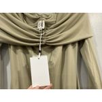 Helsa  Matte Jersey Off Shoulder Maxi Dress Medium M Elm NEW Photo 4