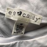 Eye Candy Women's Athletic Sporty Work Out White Bike Shorts Sz M Photo 5