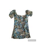 ✨Pull&Bear square neck ditsy floral dress✨ Green Size M Photo 4