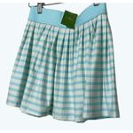 Kate Spade · XS · Nahant Shore Pleated Cover-Up Skirt · Nylon/Spandex Blue/White Photo 2