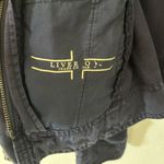 Liverpool  Medium Women's Merie Tencel Cargo Jacket Navy‎ Blue Zip Up Photo 9