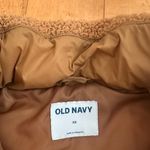 Old Navy  Tan Sherpa Teddy Puffer Jacket Size XS Photo 2