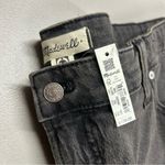 Madewell Perfect Vintage Jean Black Wash Mom Jeans Tapered Legs High Rise 24W Photo 7