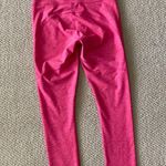 Outdoor Voices 3/4 Warmup Leggings Flamingo Pink Textured Compression Like New Photo 7