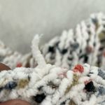 cupio  Chenille Chunky knit multi colored sweater large Photo 9