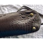 Brahmin Mercury Crescent Textured Leather Medium Asher Satchel Bag Purse Photo 11