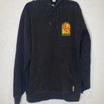 Vans  Off The Wall Black Hoodie Logo Sweatshirt Unisex Sz Sm Cotton Photo 0