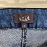 NYDJ  Dark Wash Marilyn Straight Lift Tuck Mid Rise Jeans Sz 2 Photo 6
