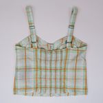 Harley Davidson Y2K Bustier Pearl Snap Plaid Tank Top Photo 4