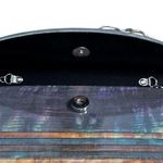 Sondra Roberts  Watercolor Clutch Shoulder Hardside Multicolor Purse Photo 4