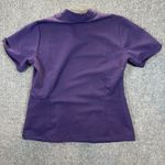 FIGS Technical Collection Womens Purple Scrub Top L 2 Zipper Pockets Photo 1