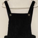 Topshop Black Corduroy Pinafore Overall Dress Size US 6 UK 10 EUR 38 Photo 5