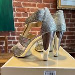 Michael Kors Sparkly Berkeley T-Strap Heels Photo 8