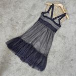 Moulinette Soeurs  Spirited Away Purple Tulle Dress Sleeveless Fairy Whimsy 6 Photo 6