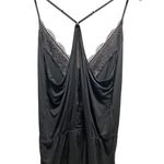 Victoria’s Secret Open Back Modal Romper Black Size XL Cottagecore Coquette Cute Photo 8