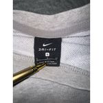 Nike Sweatshirt Women Small Swoosh Logo Tunic Pullover Pocket Long Sleeve Photo 7