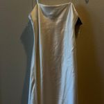 Target Strapless White Satin Dress Photo 0