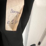 Three Eighty Two Womens Sheer Blouse Cap Sleeve Keyhole Back Pockets XS Black‎ Black Photo 7