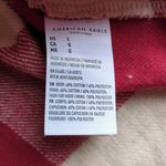 American Eagle  Plaid Hooded Flannel Photo 2